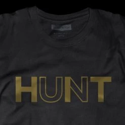 Warstic Sports, Inc APPAREL HUNT/HIT TEE (BLACK/GOLD)