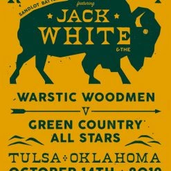 Warstic POSTERS 2019 RED RIVER RIOT | TULSA POSTER