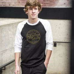 Warstic Sports, Inc APPAREL JACK WHITE SIGNATURE COLLECTION VINTAGE LEAGUE 3/4 SLEEVE