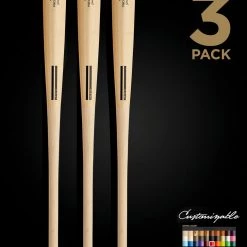 Warstic Sports, Inc WS271 WOOD BAT 3 PACK CUSTOM PRO