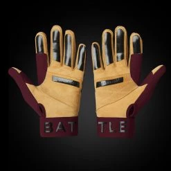 Warstic Sports, Inc WORKMAN3 ADULT & YOUTH BATTING GLOVES "MAROON"