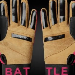 Warstic Sports, Inc WORKMAN3 ADULT & YOUTH BATTING GLOVES "BATTLE PINK" 6 Warstic Sports, Inc WORKMAN3 ADULT & YOUTH BATTING GLOVES