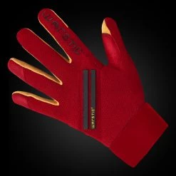 Warstic Sports, Inc WORKMAN3 ADULT & YOUTH BATTING GLOVES "RED/BLACK"