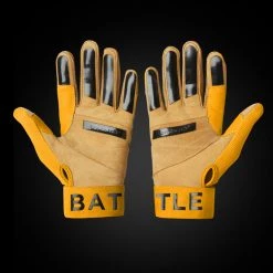 Warstic Sports, Inc WORKMAN3 ADULT & YOUTH BATTING GLOVES "YELLOW"