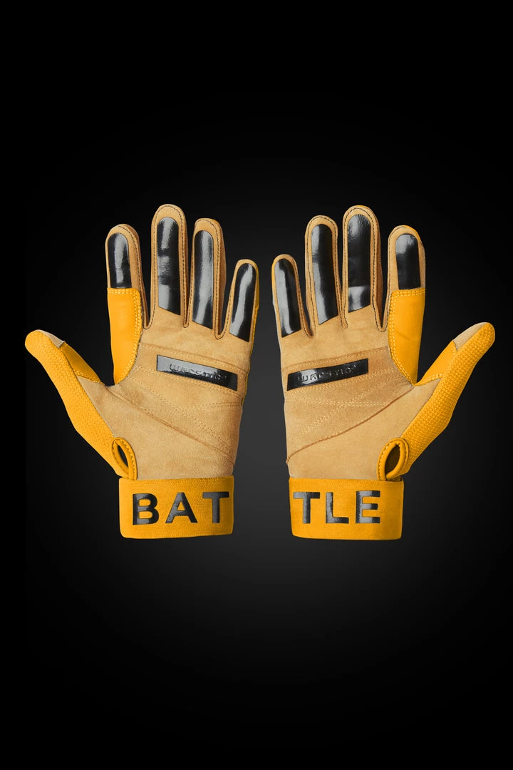Warstic Sports, Inc WORKMAN3 ADULT & YOUTH BATTING GLOVES "YELLOW" 2 Warstic Sports, Inc WORKMAN3 ADULT & YOUTH BATTING GLOVES "YELLOW"