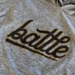 Warstic APPAREL BATTLE LONG SLEEVE HOODIE TEE (GRAY/BLACK/GOLD)
