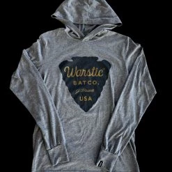 Warstic Sports, Inc ARROWHEAD LONG SLEEVE HOODIE TEE (GRAY) APPAREL