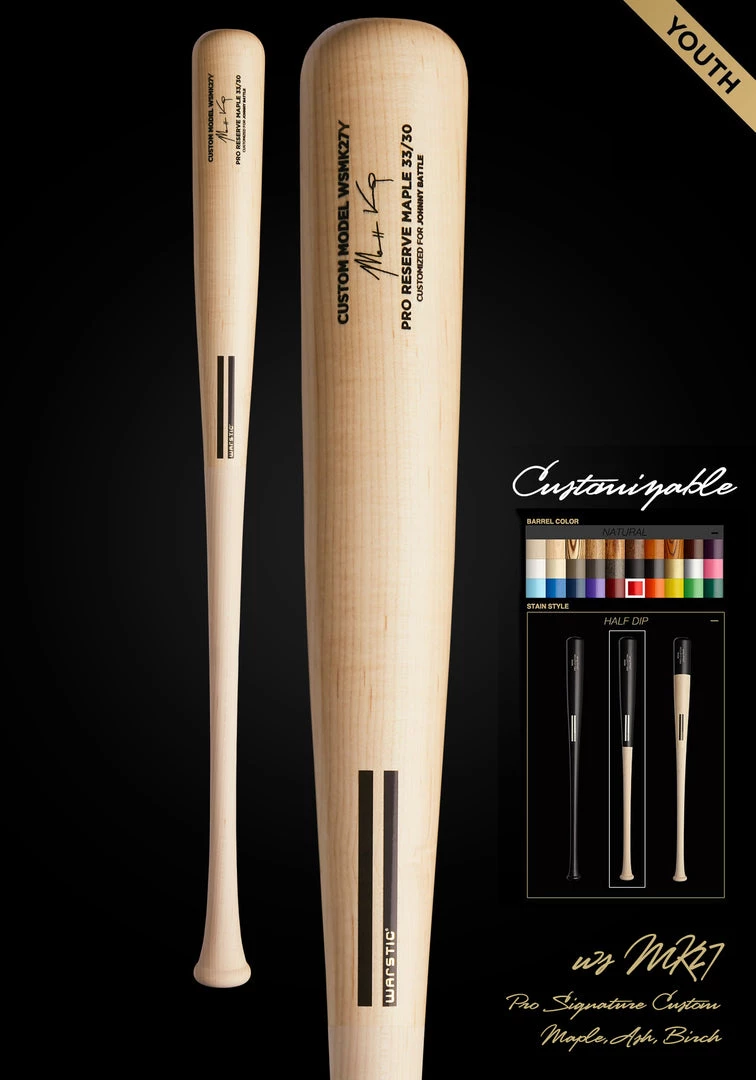 Warstic Sports, Inc MATT KEMP WSMK27Y YOUTH CUSTOMIZABLE PRO SIGNATURE WOOD BAT CUSTOM PRO 1 Warstic Sports, Inc MATT KEMP WSMK27Y YOUTH CUSTOMIZABLE PRO SIGNATURE WOOD BAT CUSTOM PRO