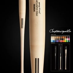 Warstic Sports, Inc CUSTOM PRO WSIK58 (IAN KINSLER MODEL) WOOD BAT 3 PACK