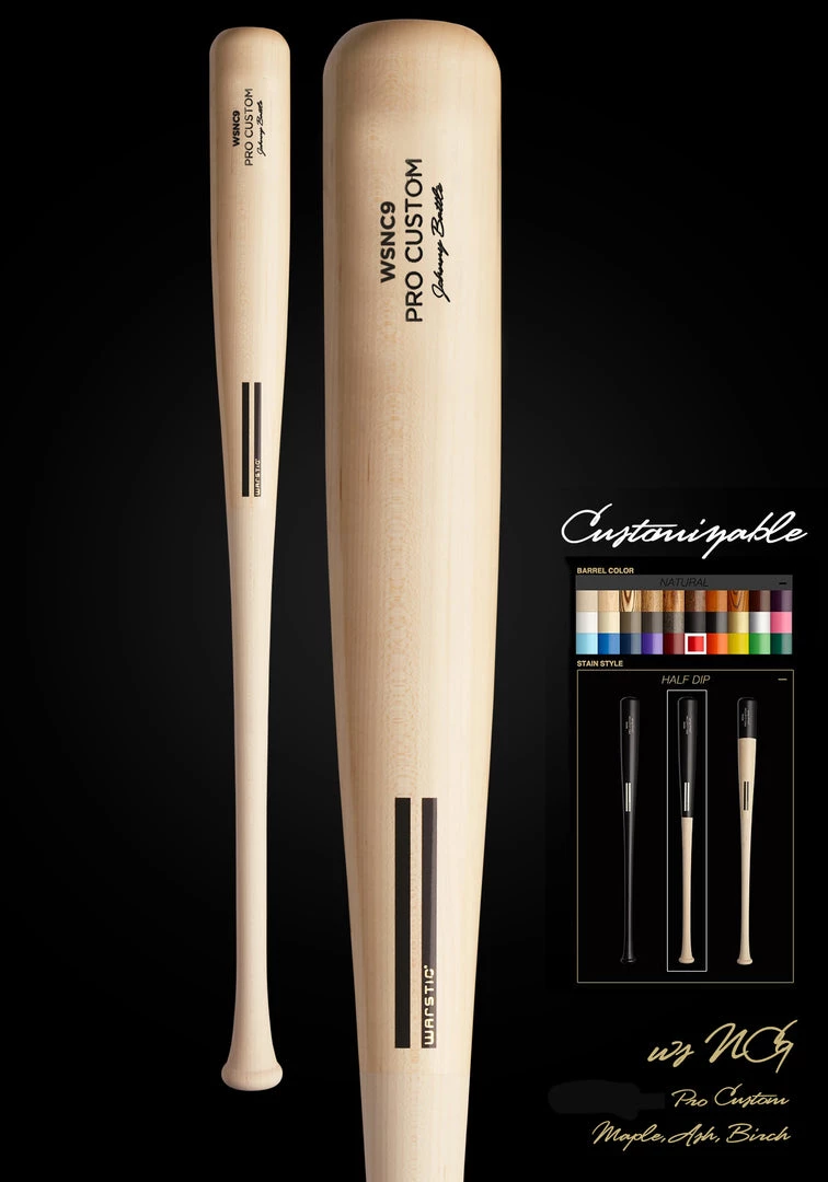 Warstic Sports, Inc WSNC9 (NICK CASTELLANOS MODEL) WOOD BAT CUSTOM PRO 1 Warstic Sports, Inc WSNC9 (NICK CASTELLANOS MODEL) WOOD BAT CUSTOM PRO