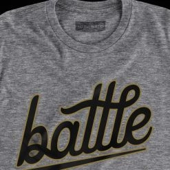 Warstic APPAREL BATTLE YOUTH TEE (GRAY/BLACK/GOLD)