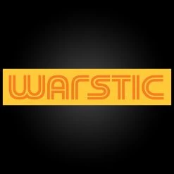 ACCESSORIES WARSTIC (YELLOW/ORANGE) STICKER